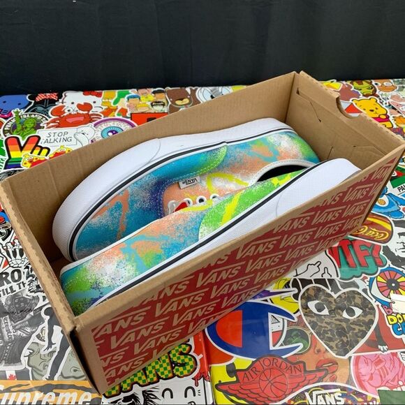 Vans Authentic Retro Mart Multicolor Women’s 9.5 / 10 - Picture 12 of 12